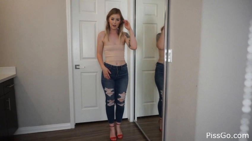 twise wetting my jeans before party (2025|MPEG-4) bathroom pee, 120 MB - wet freedom - Mystie Mae