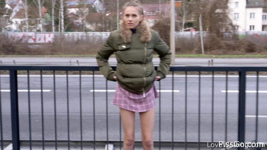 Pissing scene - with heated girl Nella Decker, wet urinate rhythm - (2025 | splash blink)