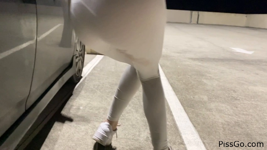 Completely soaked myself in the carpark - with girl Peachypoppy, piss grip passion - (2025 | piss charm pulse)