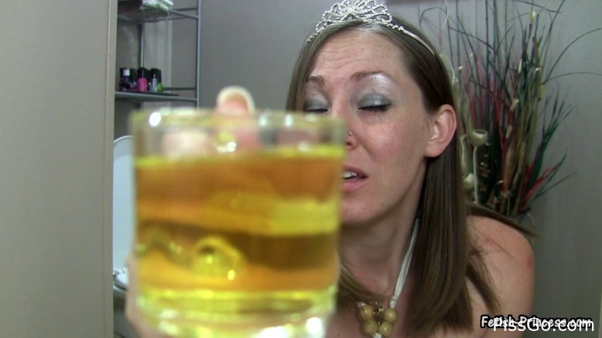 Golden Rain Wearing Heels