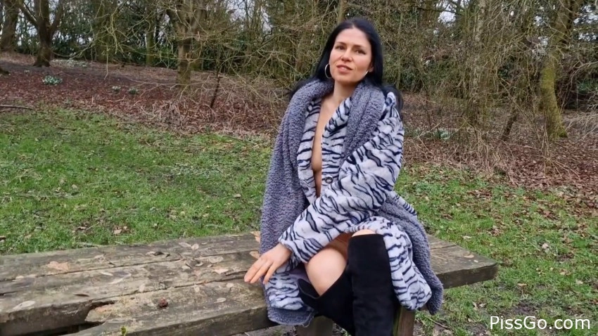 Nude in public park Pee - Nicky Brill